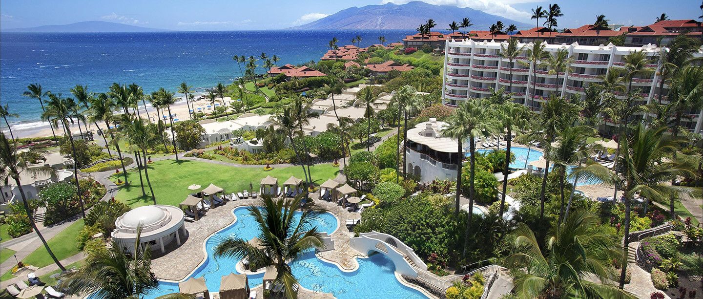 The Fairmont Kea Lani Maui aerial