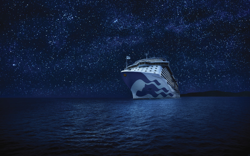 Royal Princess Star Gazing